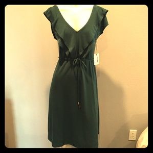 Jessica Simpson Flutter Sleeve Maternity Dress